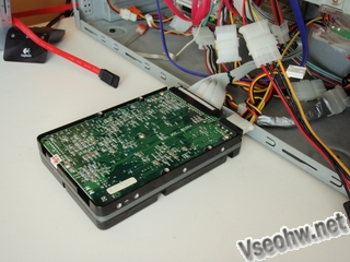 Crash test HDD Western Digital Caviar 1270